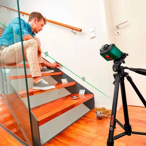 Лазерний нівелір Bosch UniversalLevel 360 Premium Set + штатив TT 150 + тримач MM 3 (0603663E07) - PRORAB image-5