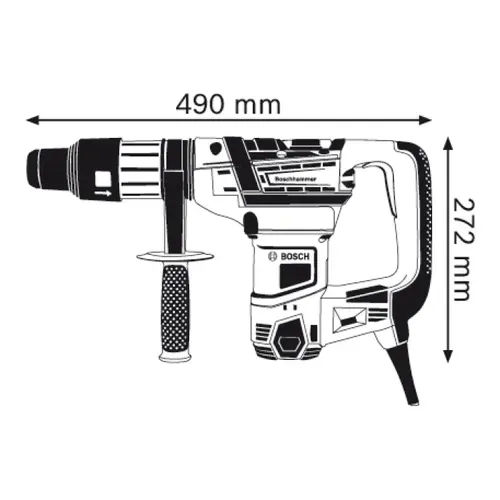 Перфоратор Bosch GBH 5-40 D (1100 Вт) (0611269020) - PRORAB image-6