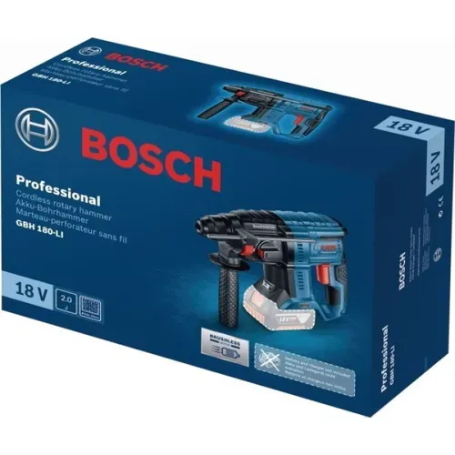 Перфоратор Bosch GBH 180-LI Professional (18 В, без АКБ) (0611911120) - PRORAB image-3