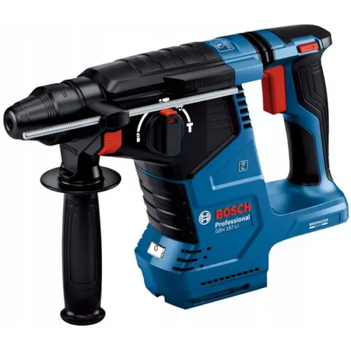 Акумуляторний перфоратор Bosch Professional GBH 187-LI SDS-Plus (18 В, 5 А*год, 2.4 Дж) (0611923022) - PRORAB image-1