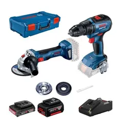 Акумуляторні дриль-шурупокрут Bosch GSR 18V-50 + болгарка Bosch GWS 180-LI + АКБ 2 А*год, 5 А*год + XL-BOXX (0615990M47) - PRORAB image-13