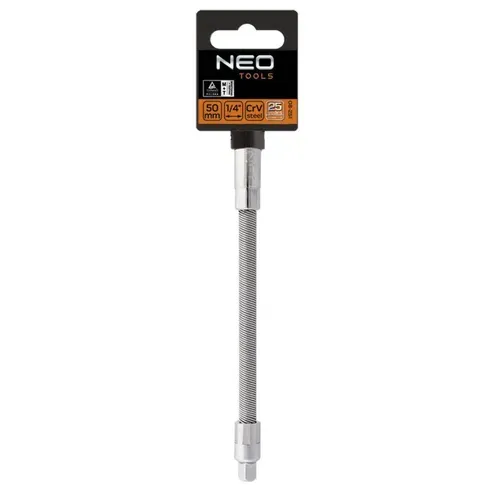 Подовжувач гнучкий NEO Tools (1/4", 140 мм) (08-557) - PRORAB image-1