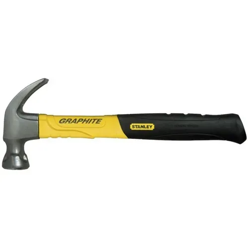 Молоток Stanley Graphite Curve Claw з цвяходером (450 г) (1-51-505) - PRORAB