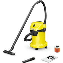 Пилосос Karcher WD 3 V-19/6/20 (1 кВт, 19 л) (1.628-123.0) - PRORAB