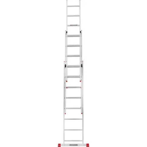 Драбина алюмінієва 3-х секційна Квітка PRO (3х8 сходинок) (110-9308) - PRORAB image-3