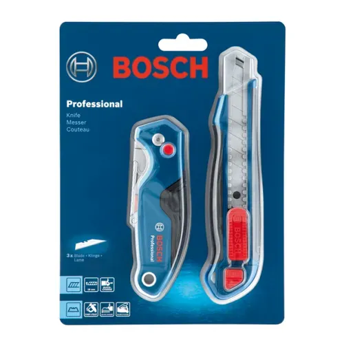 Набір ножів Bosch Professional (2 шт.) (1600A016BM) - PRORAB image-1