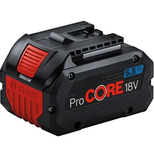 Комплект акумуляторів Bosch ProCORE18V і зарядний пристрій GAL1880 (18 В, 1x5.5 А*год, 1x4 А*год) (1600A0214A) - PRORAB image-1