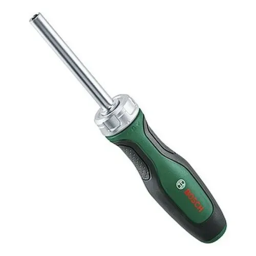 Викрутка з храповим механізмом і бітами BOSCH CR-V (19 шт., 36 Нм) (1600A02Z9A) - PRORAB image-1