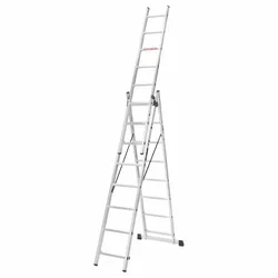 Драбина алюмінієва 3-х секційна LADDER STANDART (3х8 сходинок) (190-9308) - PRORAB image-2