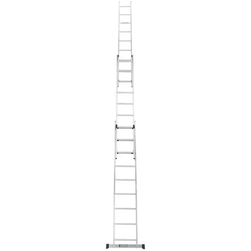 Драбина алюмінієва 3-х секційна LADDER STANDART (3х9 сходинок) (190-9309) - PRORAB image-4