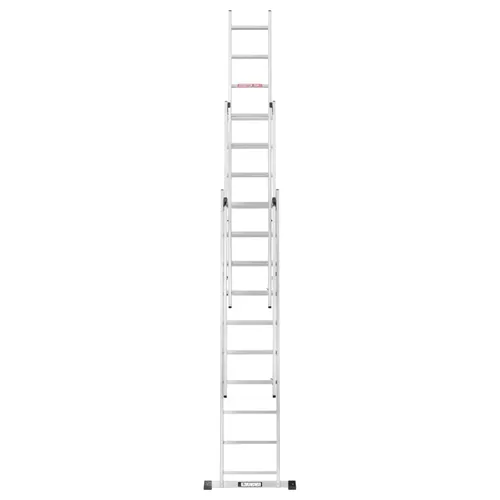 Драбина алюмінієва 3-х секційна LADDER STANDART (3х10 сходинок) (190-9310) - PRORAB image-3