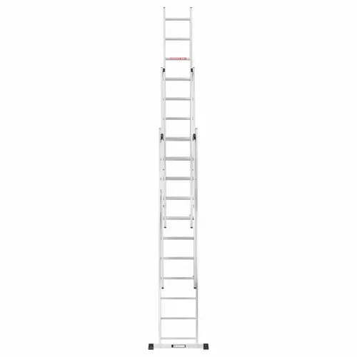 Драбина алюмінієва 3-х секційна LADDER STANDART (3х11 сходинок) (190-9311) - PRORAB image-3