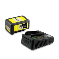 Швидкозарядний комплект Karcher Battery Power (36 В, 2.5 А*год) (2.445-064.0) - PRORAB