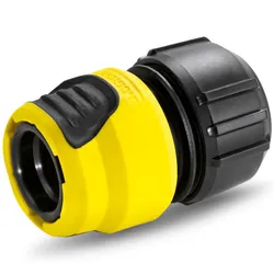 Конектор для шлангу з аквастопом Karcher Plus (1/2'', 5/8'', 3/4") (2.645-204.0) - PRORAB