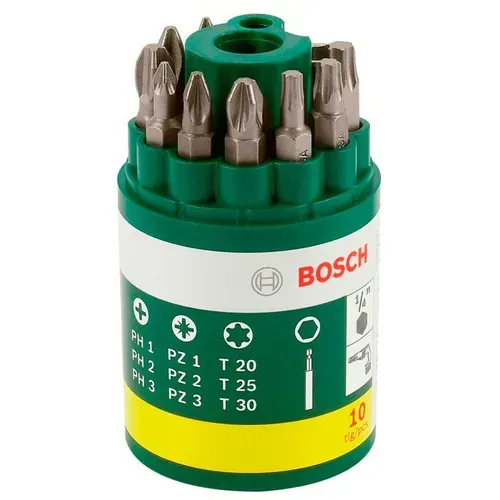 Набір біт Bosch (9 шт. + універсальний тримач) (2607019452) - PRORAB