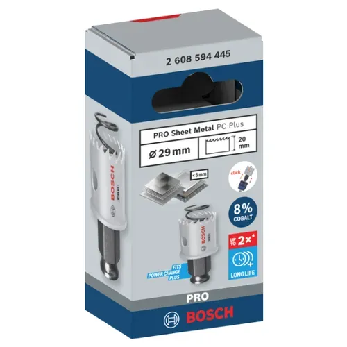 Коронка по металу Bosch PRO Sheet Metal (29x20 мм) (2608594445) - PRORAB image-1