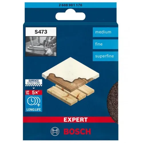 Губки шліфувальні Bosch Expert S473 Standard (98x120x13 мм, M, F, SF, 3 шт.) (2608901176) - PRORAB image-1