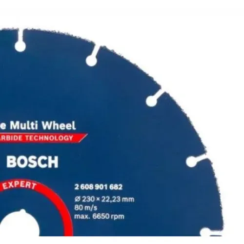 Круг відрізний Bosch Carbide Multi Wheel (230х1х22.23 мм) (2608901682) - PRORAB image-5