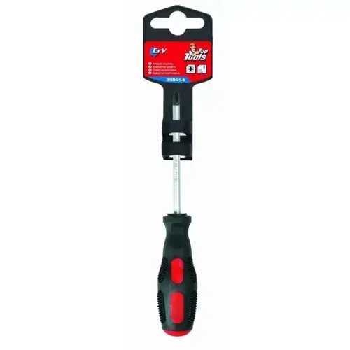 Хрестова викрутка Top Tools (PH2х100мм) (39D652) - PRORAB image-1