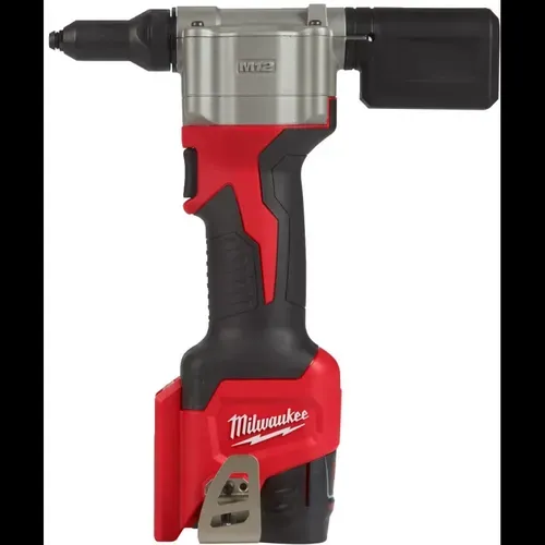 Акумуляторний заклепочник Milwaukee M12 BPRT-201X (12 В, 2 А*год, 2.4-4.8 мм) (4933464405) - PRORAB image-1