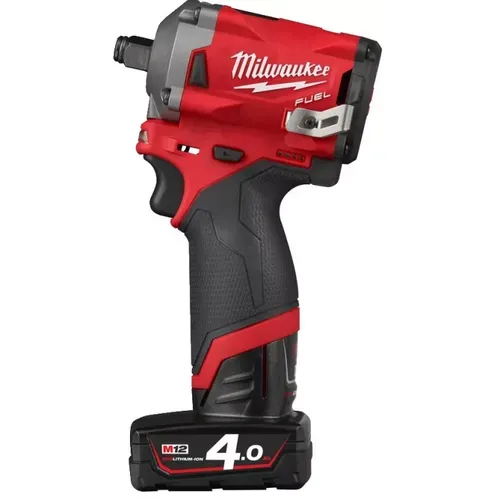 Акумуляторний гайкокрут Milwaukee M12 FIWF12-422X (12 В, 1х4 А*год, 1х2 А*год) (4933464616) - PRORAB image-1