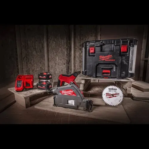 Акумуляторна занурювальна пила Milwaukee M18 FPS55-0P FUEL (18 В, без АКБ, 165 мм) (4933478777) - PRORAB image-4