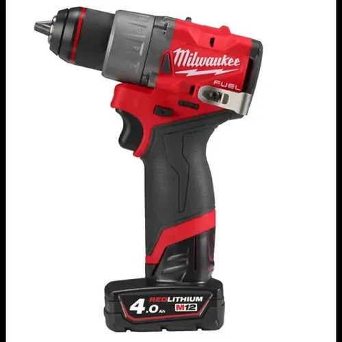 Акумуляторний ударний дриль-шуруповерт Milwaukee M12 FPD2-402X (12 В,2х4 А*год, 45 Н*м) (4933479869) - PRORAB image-1