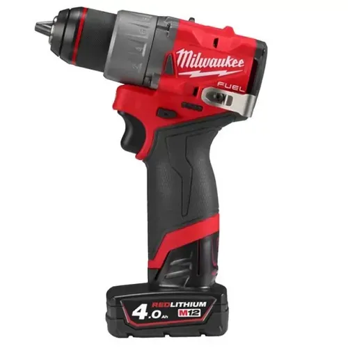 Акумуляторний ударний дриль-шуруповерт Milwaukee M12 FPD2-402X + Акумуляторний гайковерт Milwaukee M12 FIWF12 (12 В, 2х4 А*год) (4933492512) - PRORAB image-1