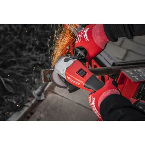 Акумуляторна болгарка Milwaukee M18 BLSAG125X-402X (18 В, 2х4 А*год, 125 мм) (4933492644) - PRORAB image-7