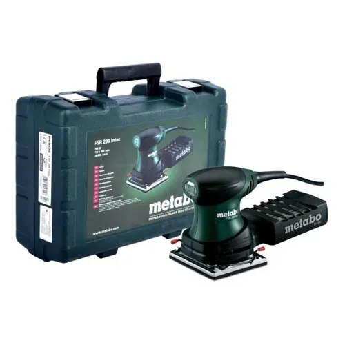 Вібраційна шліфмашина Metabo FSR 200 Intec (0.2 кВт, 114х102 мм) (600066500) - PRORAB