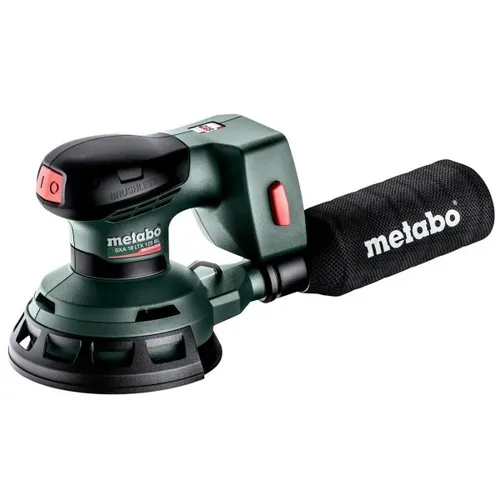 Ексцентрикова шліфмашина Metabo SXA 18 LTX 125 BL (18 В, без АКБ, 125 мм) (600146850) - PRORAB