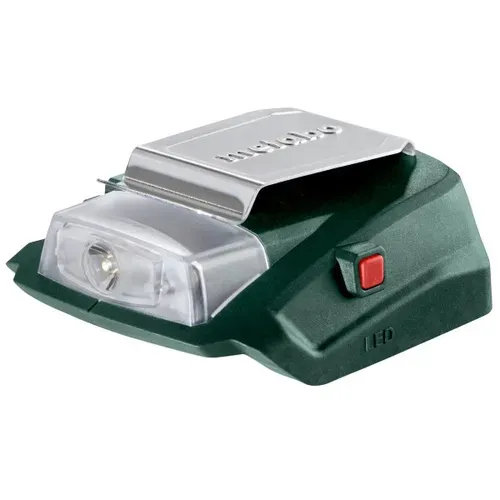 Адаптер живлення + ліхтарик Metabo PowerMaxx PA 14.4-18 LED-USB (14.4-18 В) (600288000) - PRORAB