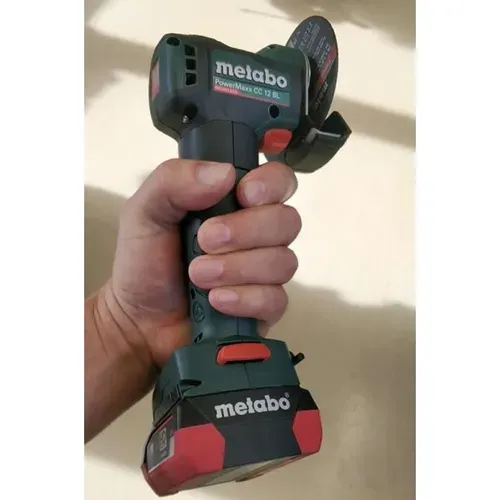 Акумуляторна болгарка Metabo PowerMaxx CC 12 BL (12 В, без АКБ, 76 мм) (600348850) - PRORAB image-2