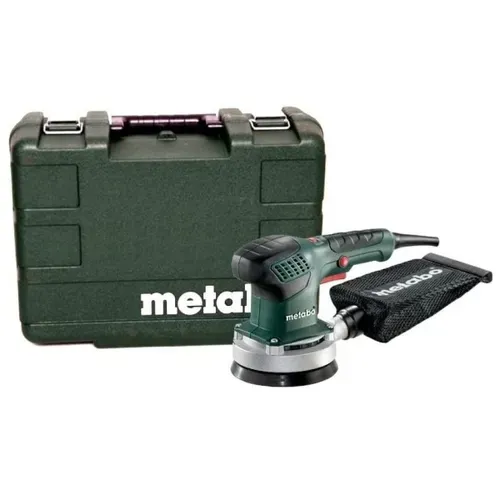 Ексцентрикова шліфмашина Metabo SXE 3125 + кейс (0.31 кВт, 125 мм) (600443500) - PRORAB