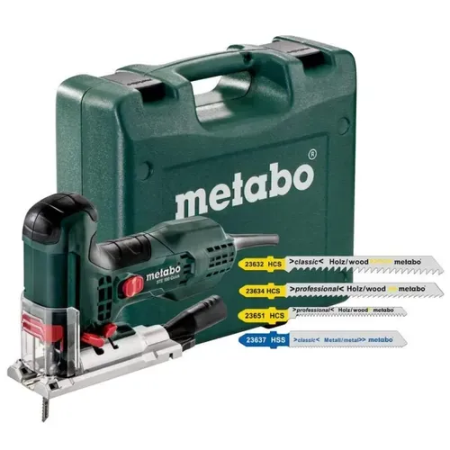 Електролобзик Metabo STE 100 Quick Set + Кейс (0.71 кВт, 3100 ход/хв) (601100900) - PRORAB