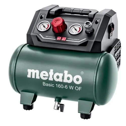 Компресор Metabo Basic 160-6 W OF (0.9 кВт, 160 л/хв) (601501000) - PRORAB