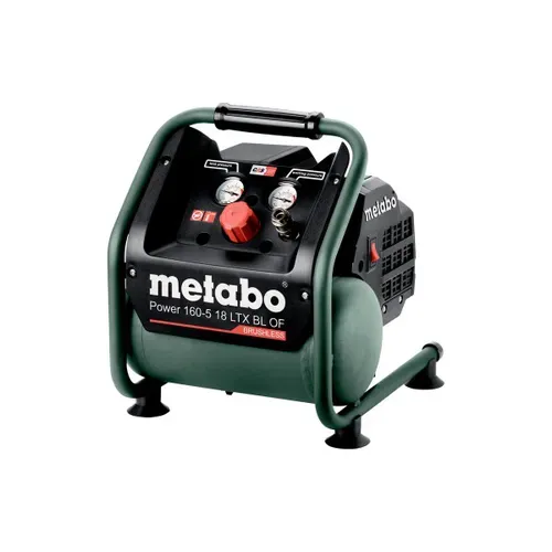 Акумуляторний компресор Metabo Power 160-5 18 LTX BL OF (18 В, 120 л/хв, без АКБ) (601521850) - PRORAB