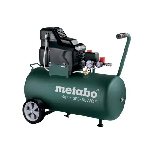 Компресор Metabo Basic 280-50 W OF (1.7 кВт, 280 л/хв, 50 л) (601529000) - PRORAB