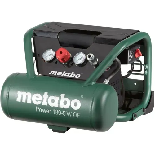 Безмасляний компресор Metabo Power 180-5 W OF (1.1 кВт, 160 л/хв) (601531000) - PRORAB