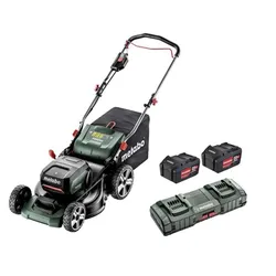 Акумуляторна газонокосарка Metabo RM 36-18 LTX BL 46 (2х18 В, 2х5.2 А*год, 460 мм) (601606650) - PRORAB image-1