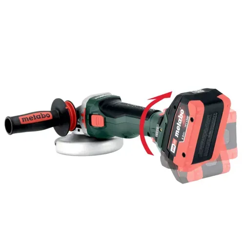 Акумуляторна кутова шліфмашина Metabo WVB 18 LTX BL 15-125 Quick (18 В, без АКБ, 125 мм) (601731850) - PRORAB image-1
