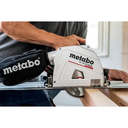 Акумуляторна заглибна циркулярна пила Metabo KT 18 LXT 66 BL + кейс (18 В, 165 мм, без АКБ) (601866840) - PRORAB image-9