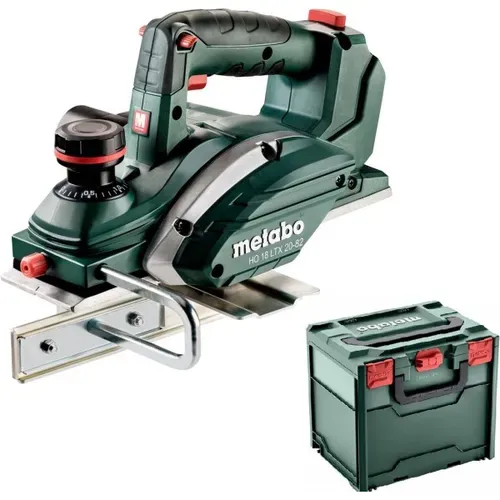 Акумуляторний рубанок Metabo HO 18 LTX 20-82 + кейс (18 В, без АКБ, 82 мм) (602082840) - PRORAB