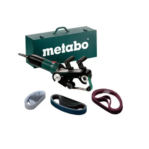 Стрічкова шліфувальна машина Metabo RBE 9-60 Set (0.9 кВт, 60 мм) (602183510) - PRORAB