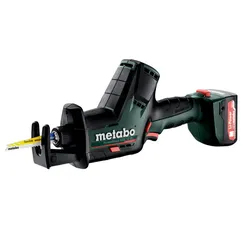 Акумуляторна шабельна пила Metabo PowerMaxx SSE 12 BL (12 В, 2х2 А*год) (602322500) - PRORAB