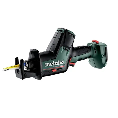 Акумуляторна шабельна пила Metabo SSE 18 LTX BL Compact + кейс (18 В, без АКБ) (602366840) - PRORAB