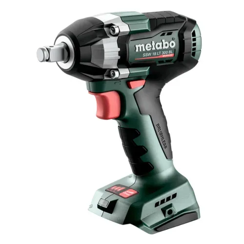 Акумуляторний ударний гайковерт Metabo SSW 18 LT 300 BL (18 В, без АКБ) (602398850) - PRORAB