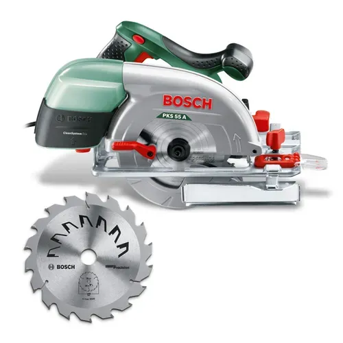 Пила дискова Bosch PKS 55 (1.2 кВт, 160 мм) (603501002) - PRORAB image-1