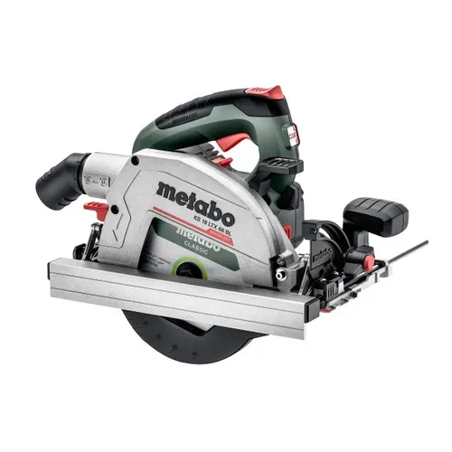 Акумуляторна дискова пила Metabo KS 18 LTX 66 BL + кейс (18 В, 165 мм, без АКБ) (611866840) - PRORAB