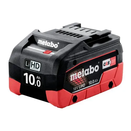 Акумуляторна батарея Metabo LiHD (18 В, 10 А*год, Li-Ion) (625549000) - PRORAB